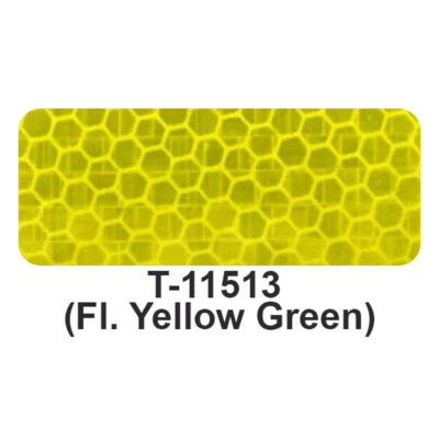 Reflectivo Yellow Fluor Prismático 10 años AVERY