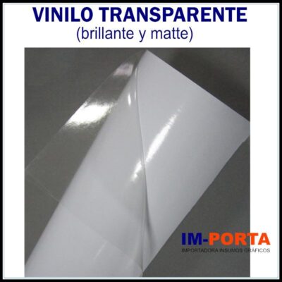 Vinilo Transparente imprimible