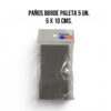 Paño 5x10 cms.
