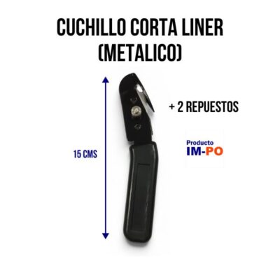 Cortador de liner para vinilos adhesivos utilizado en trabajos de rotulación