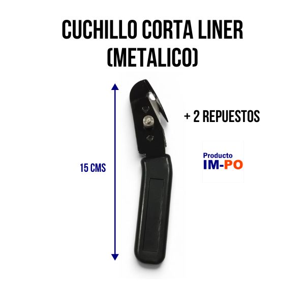 Cortador de liner para vinilos adhesivos utilizado en trabajos de rotulación
